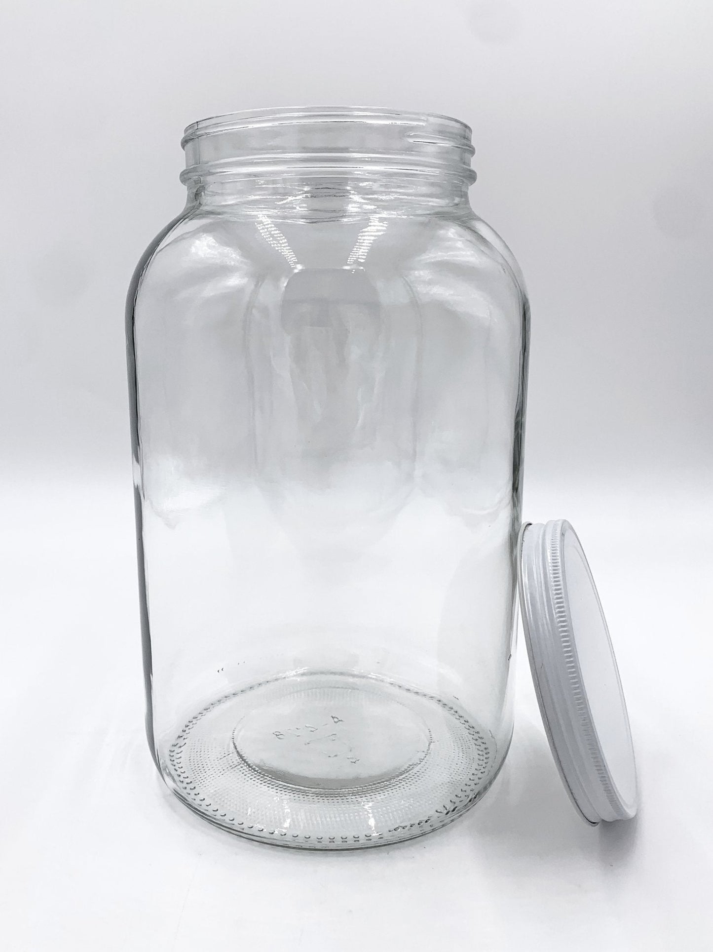 1 Gallon Glass Jars with Metal Lids (4 pack) - Better Beverage Bottles