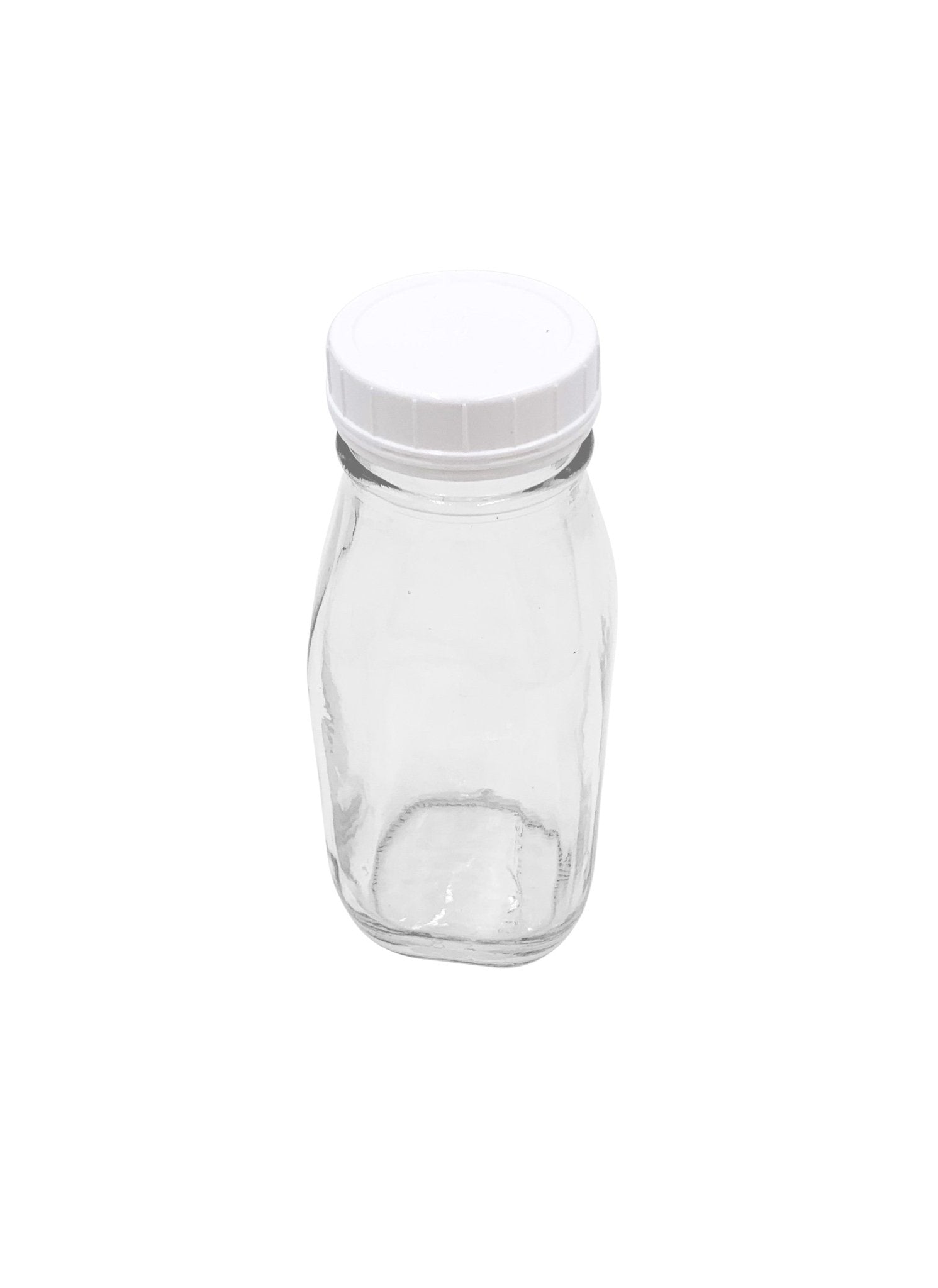 12 Oz Glass Water Bottle Virtually Unbreakable with Thick Sides and Screw-on Cap - Better Beverage Bottles