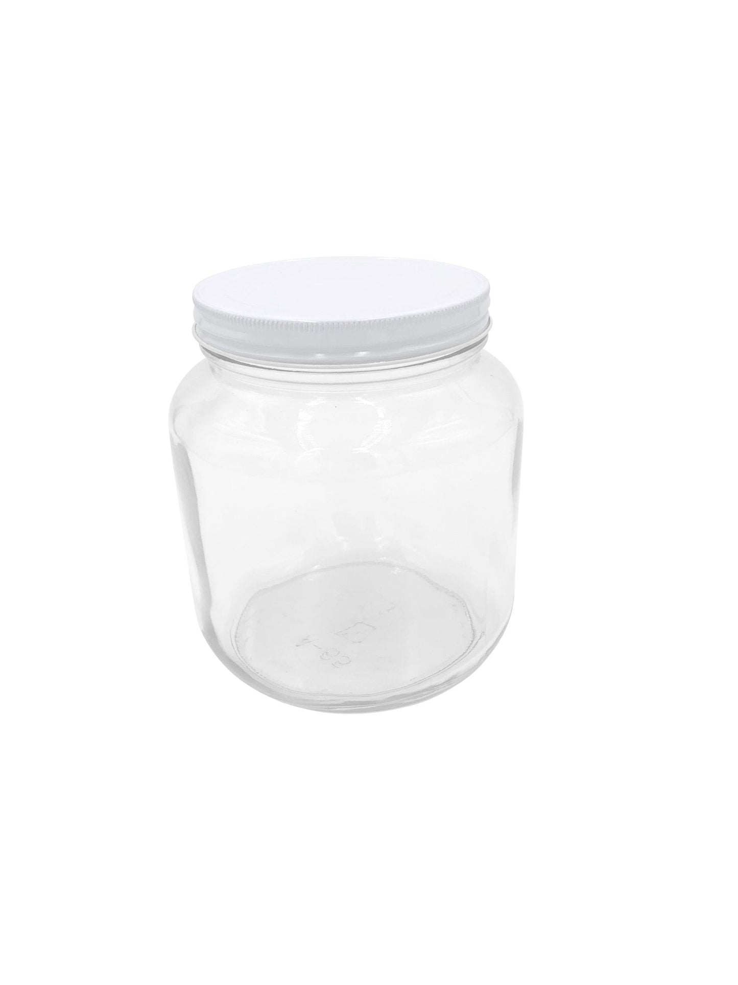 The Dairy Shoppe® 65 oz Half-Gallon, Wide-Mouth Glass Jars with Metal Lids (Single Jar or Case of 6) - Better Beverage Bottles